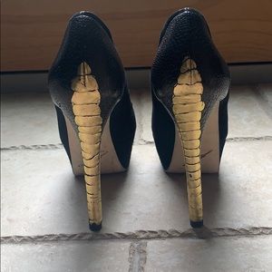 Brian Atwood platform shoes